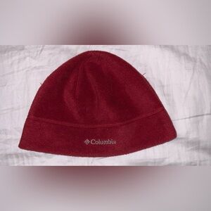 Columbia Fast Trek Fleece Beanie Hat Red S/M Unisex